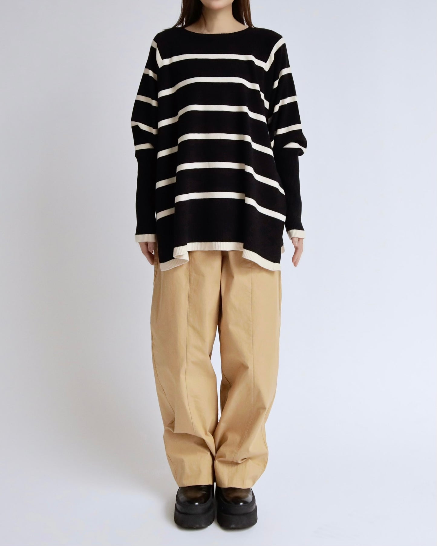 アートライン ボーダーニット