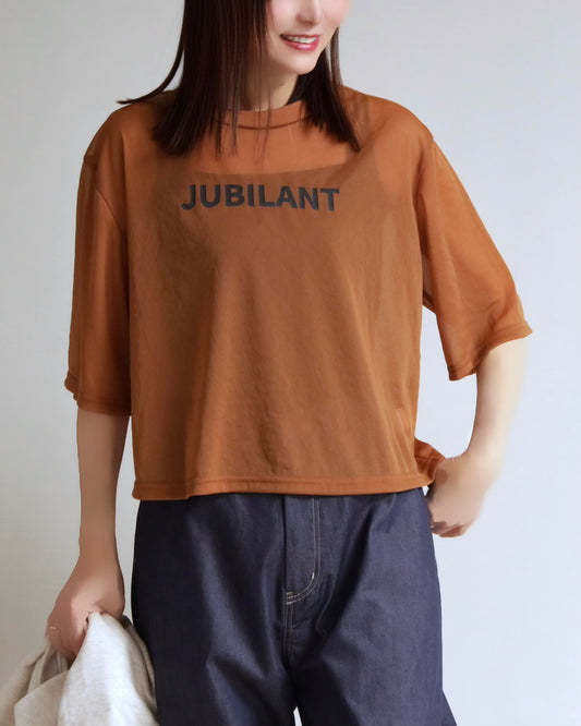 JUBILANT シアーオーバーロゴT