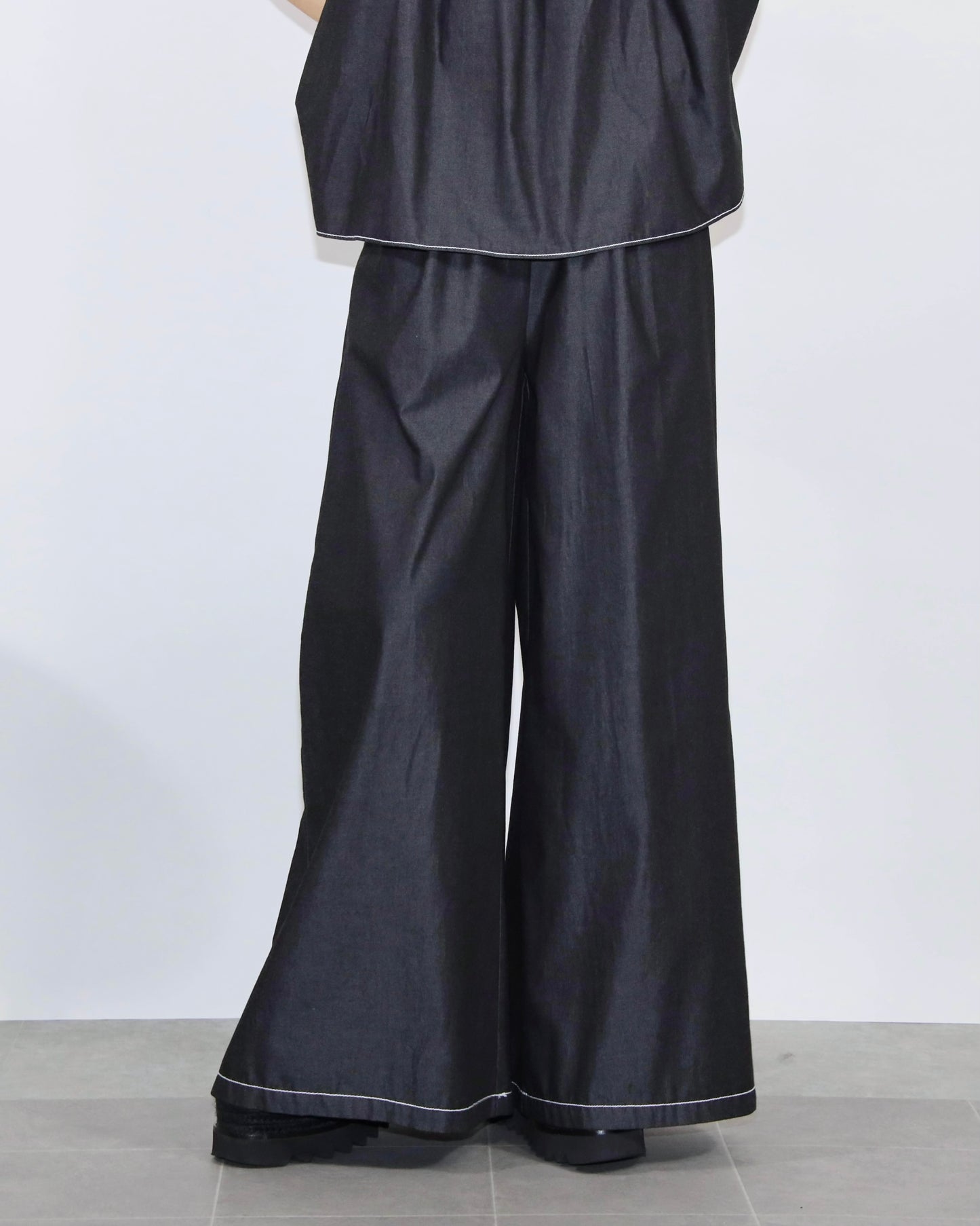 フレア ワイドパンツ