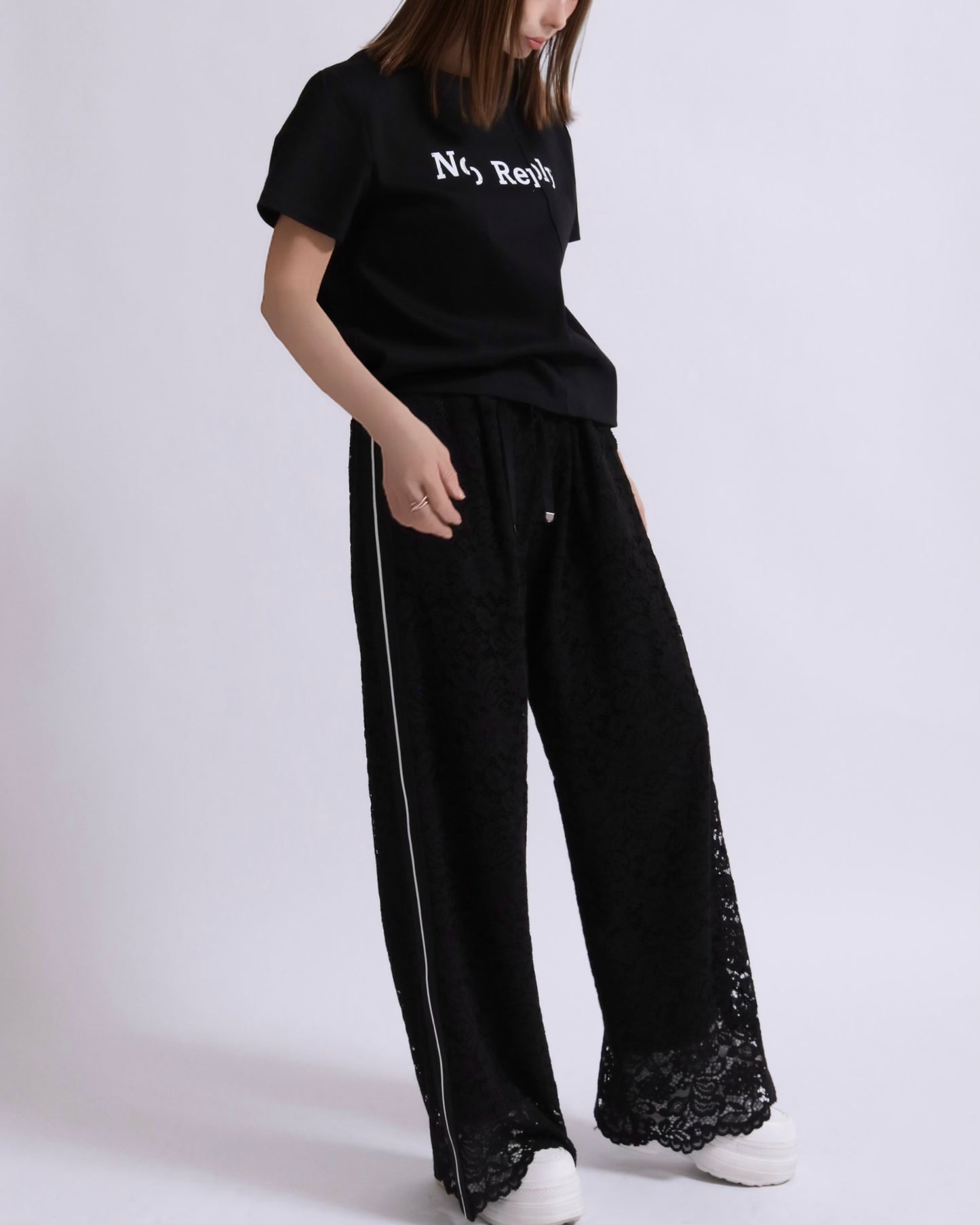 No Reply Minimal Logo Tee