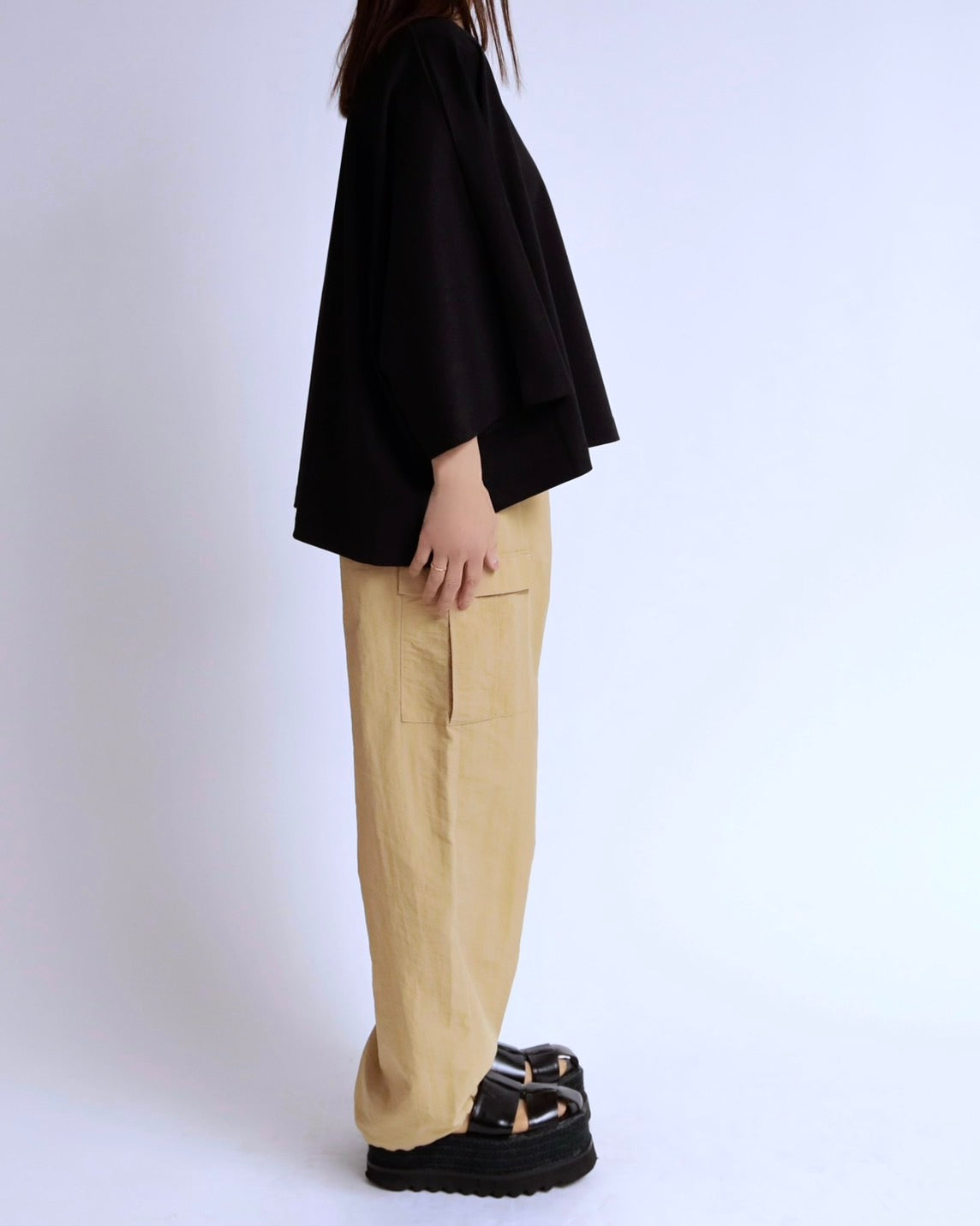 ドルマンスリーブプルオーバー