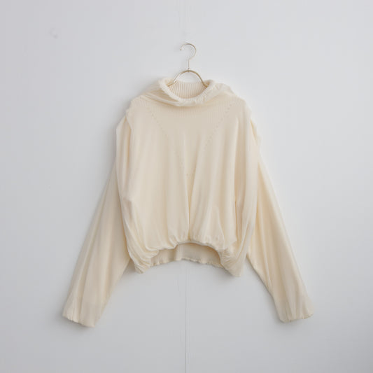 tricot garden knit pullover