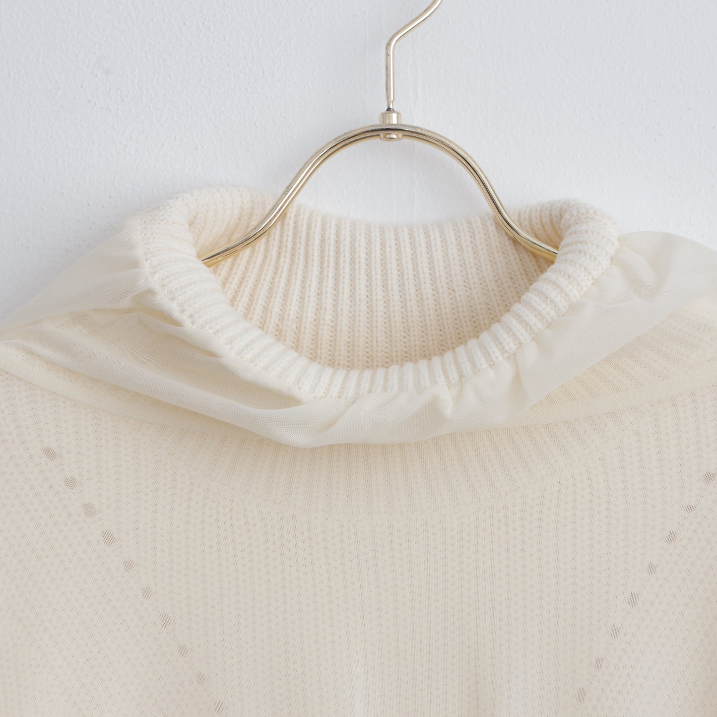 tricot garden knit pullover