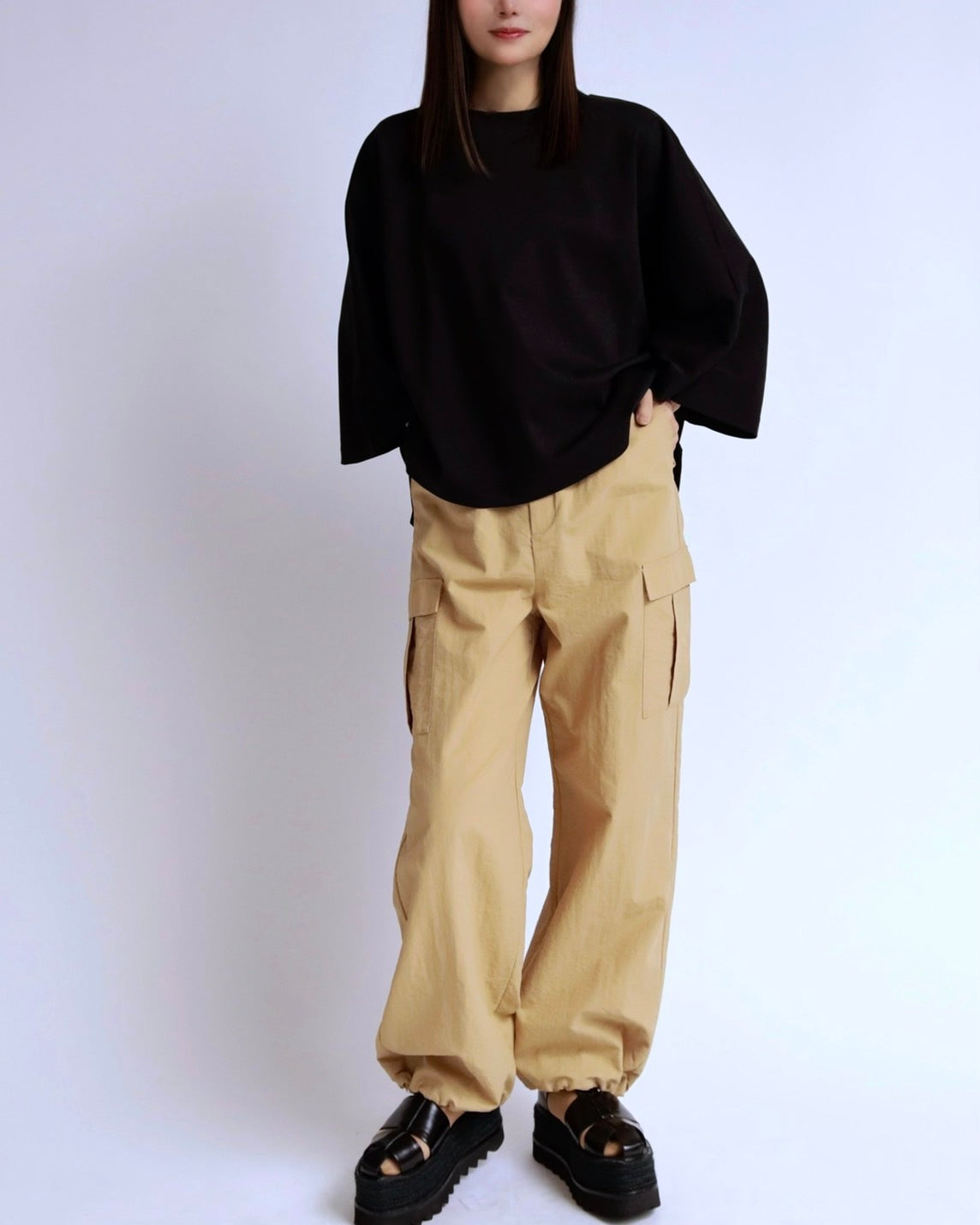 ドルマンスリーブプルオーバー