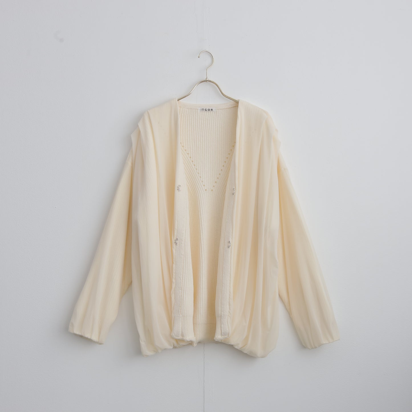 tricot garden cardigan