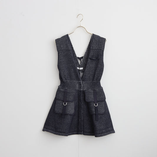 tricot garden vest