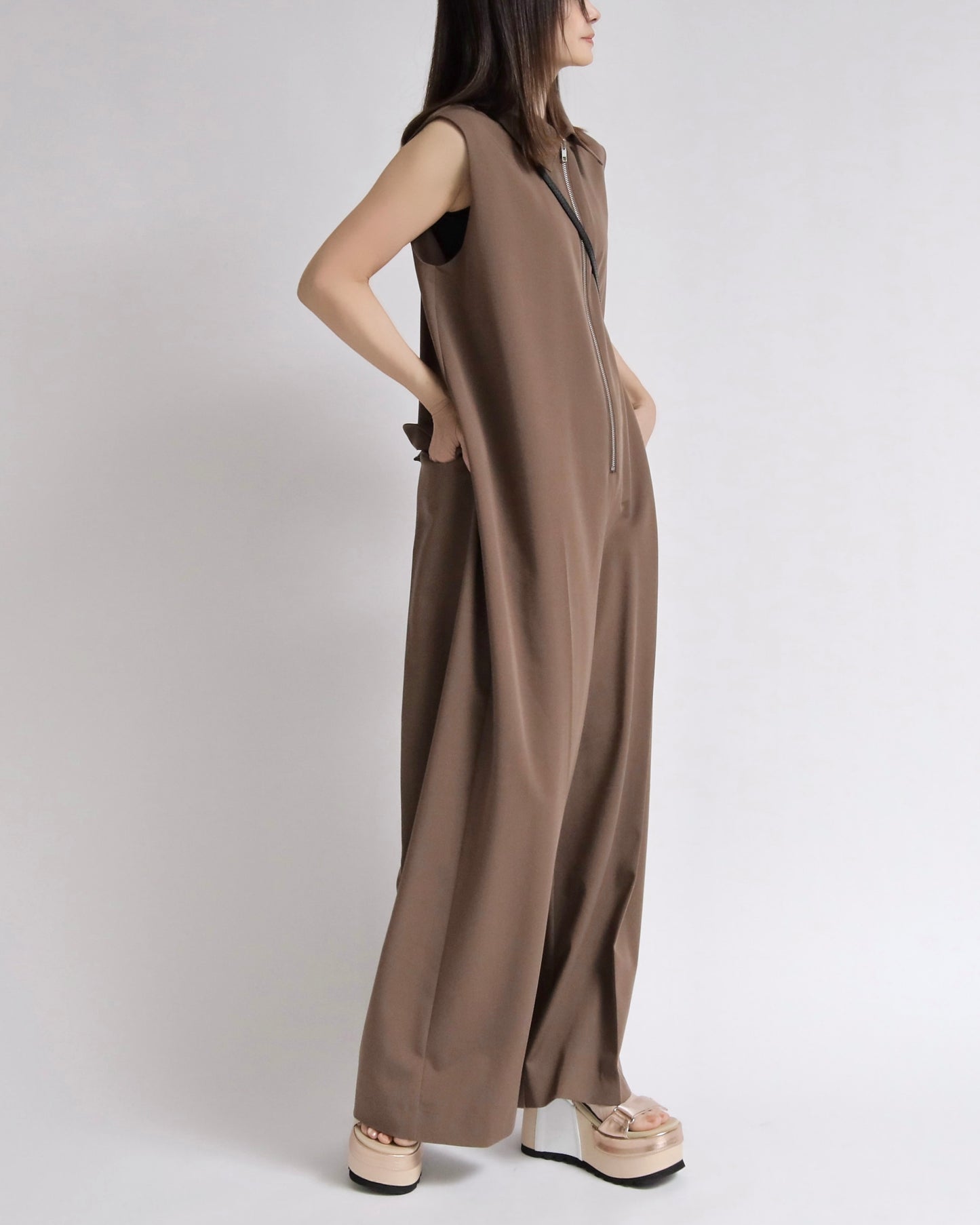 Urban Zip Sleeveless All-in-One