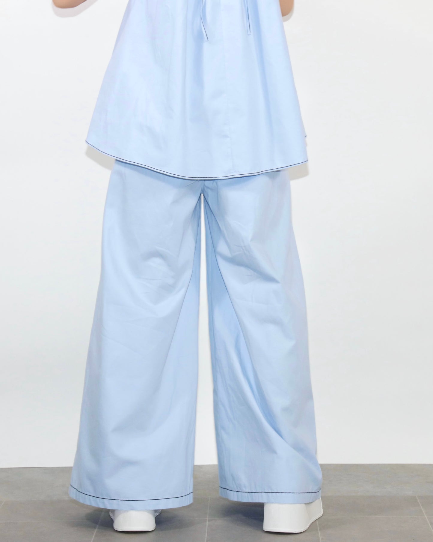 フレア ワイドパンツ