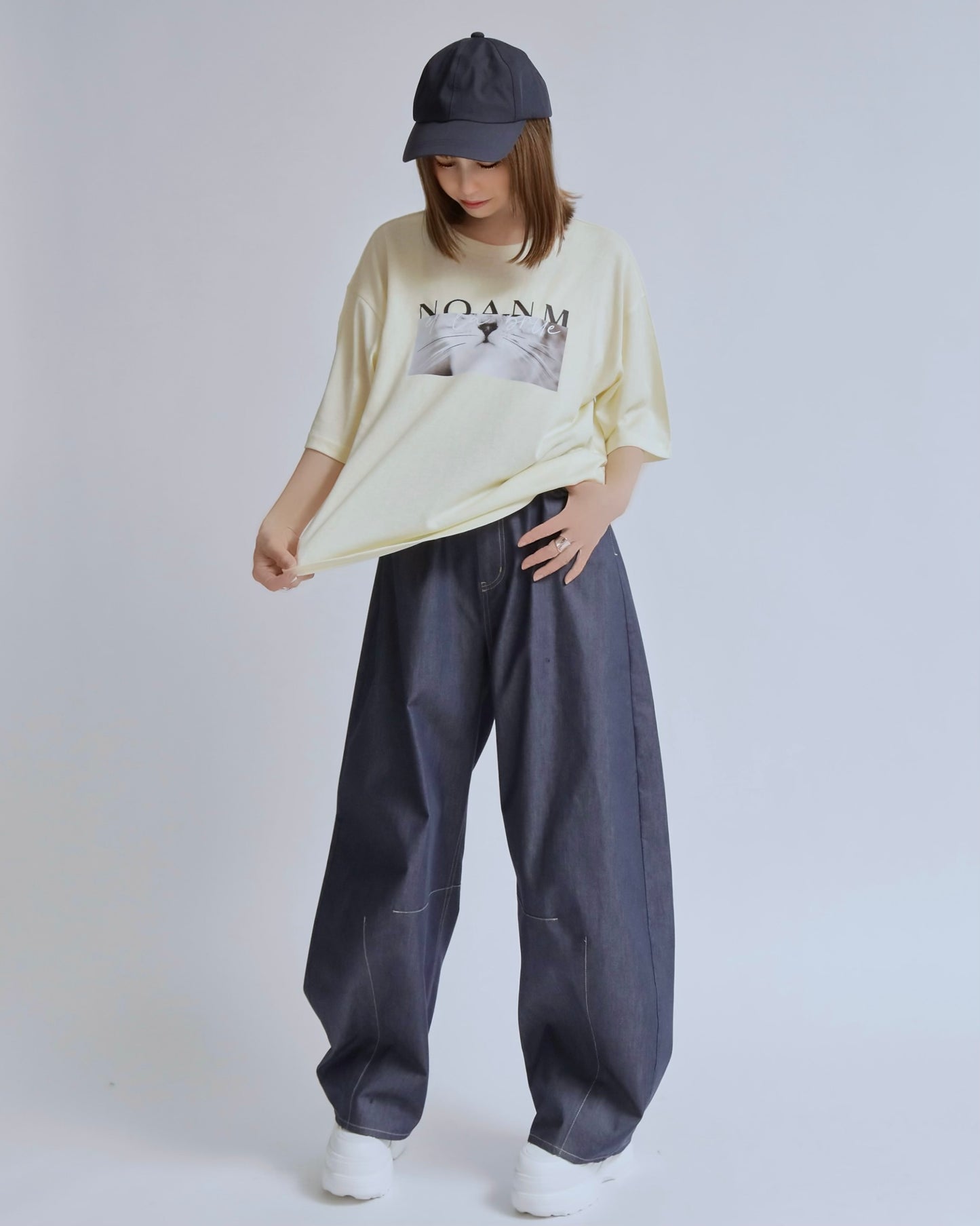 NOAM キャットフォトTee