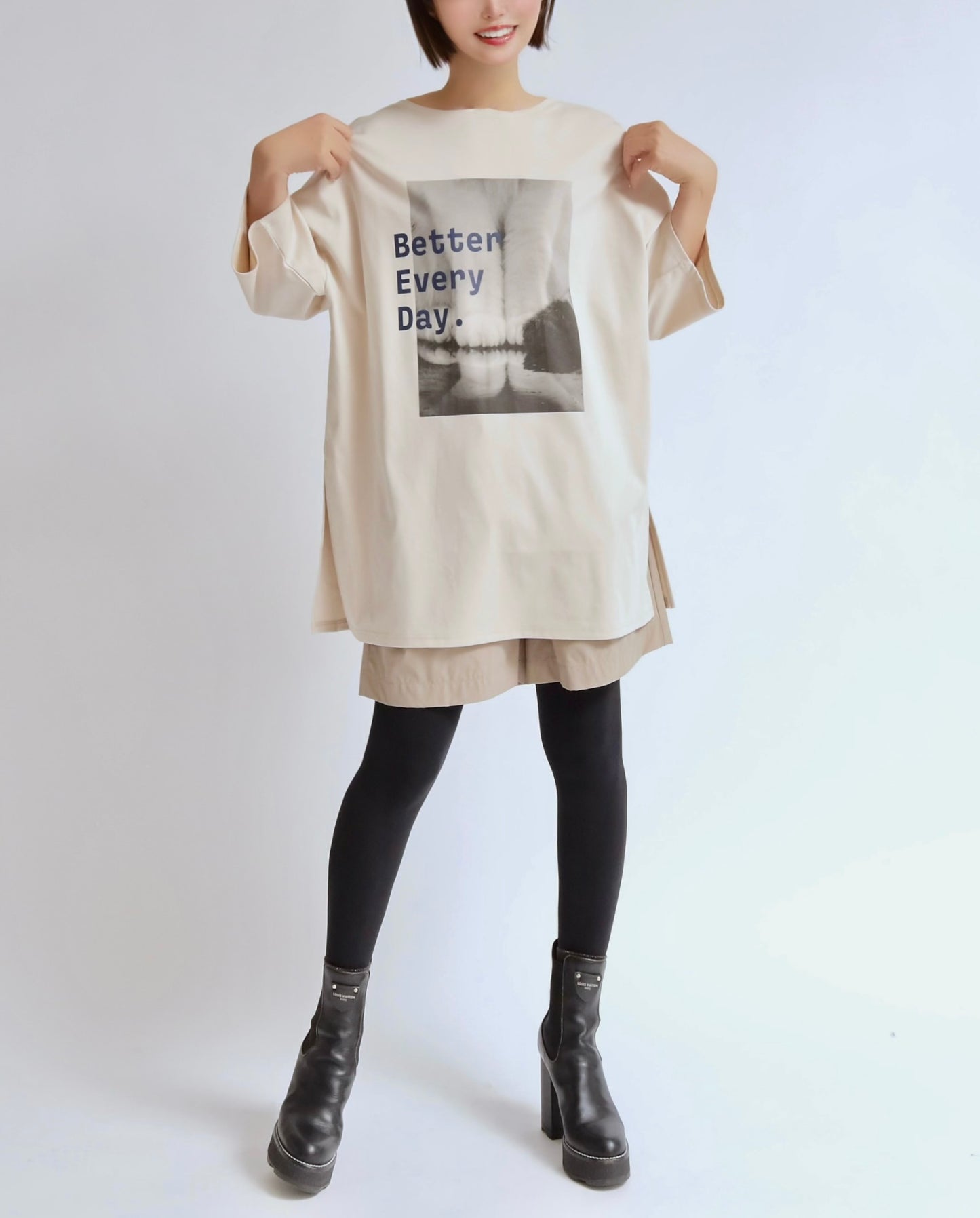 ルーズシルエット Photo T