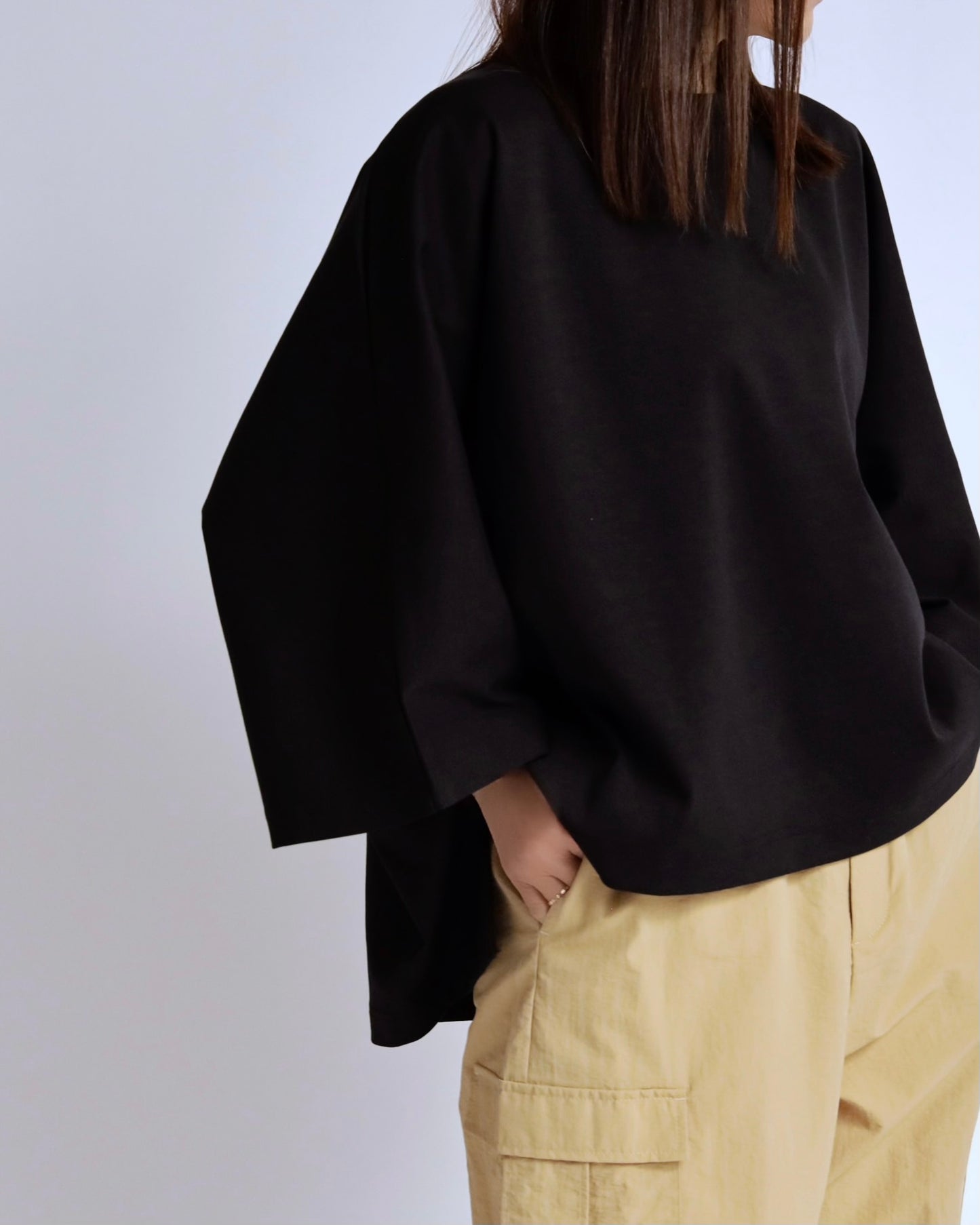 ドルマンスリーブプルオーバー