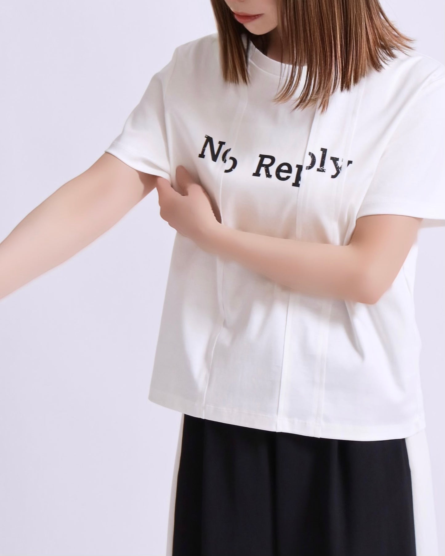 No Reply Minimal Logo Tee