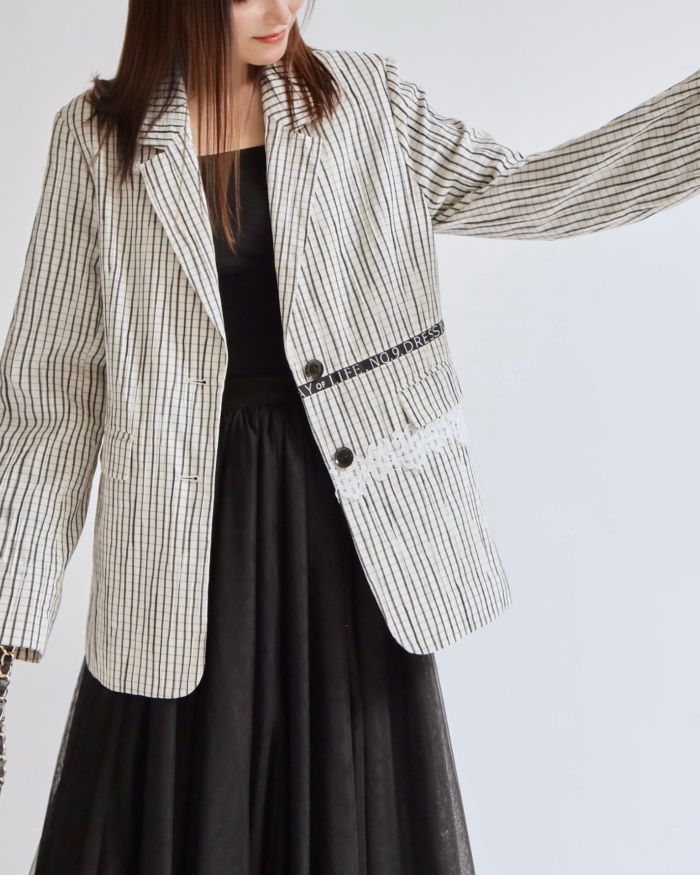Grid Mode Relax Jacket