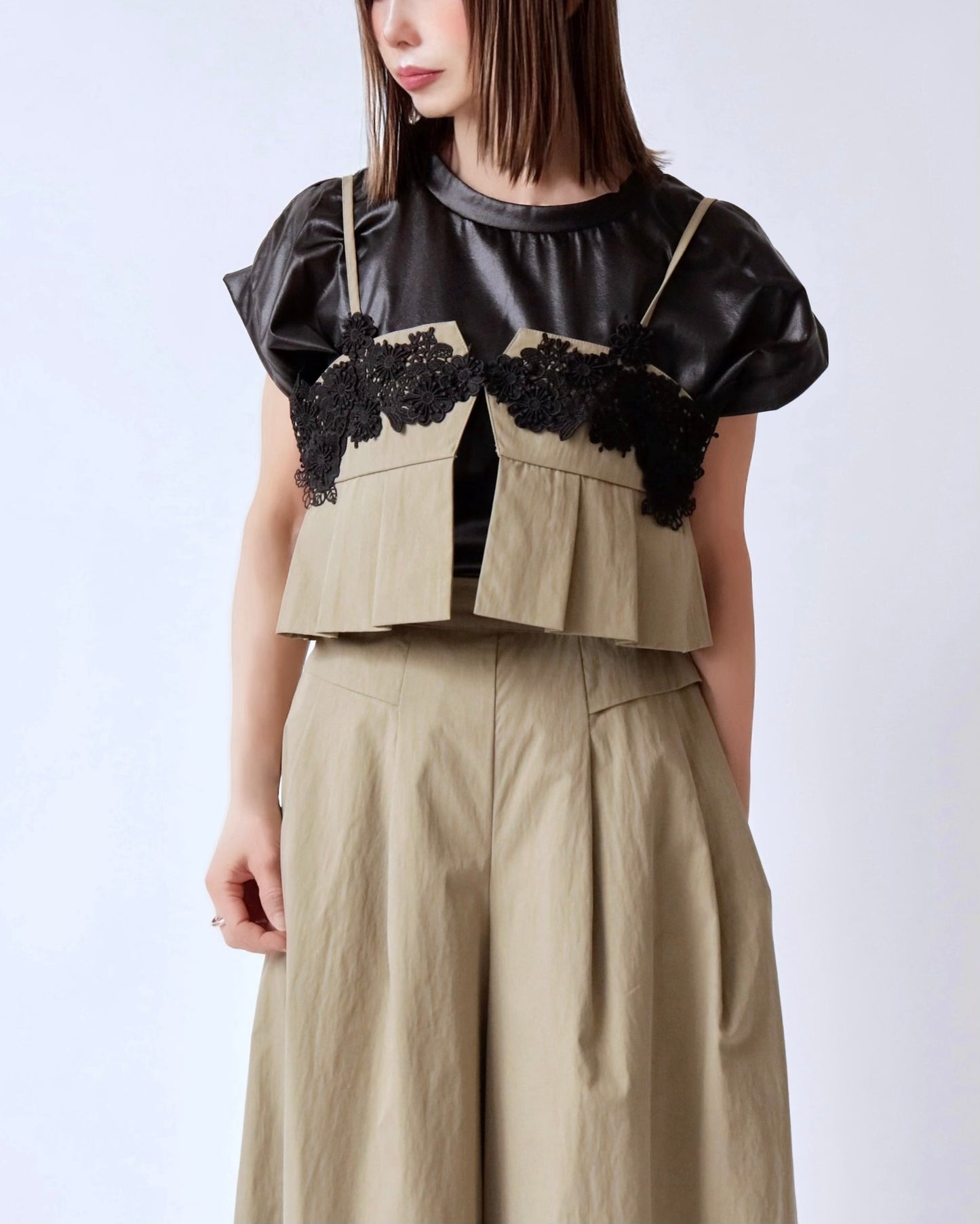 レイヤードキャミトップ