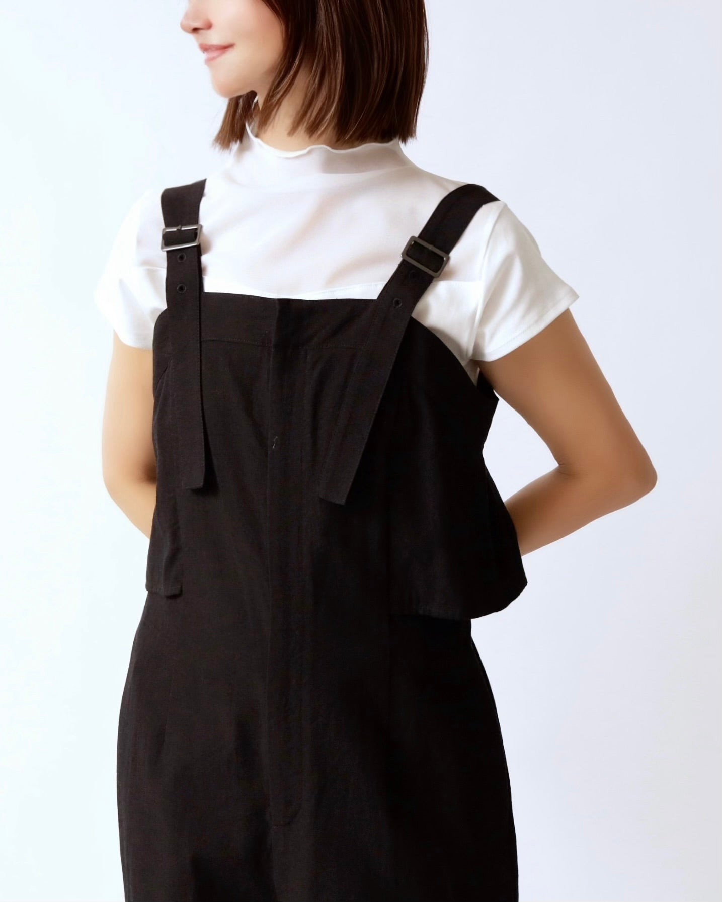 レイヤードビスチェサロペット