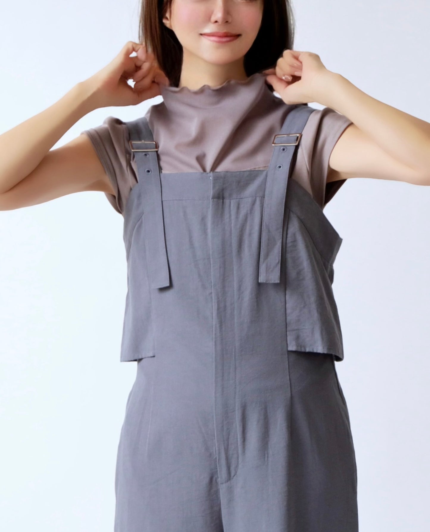 レイヤードビスチェサロペット