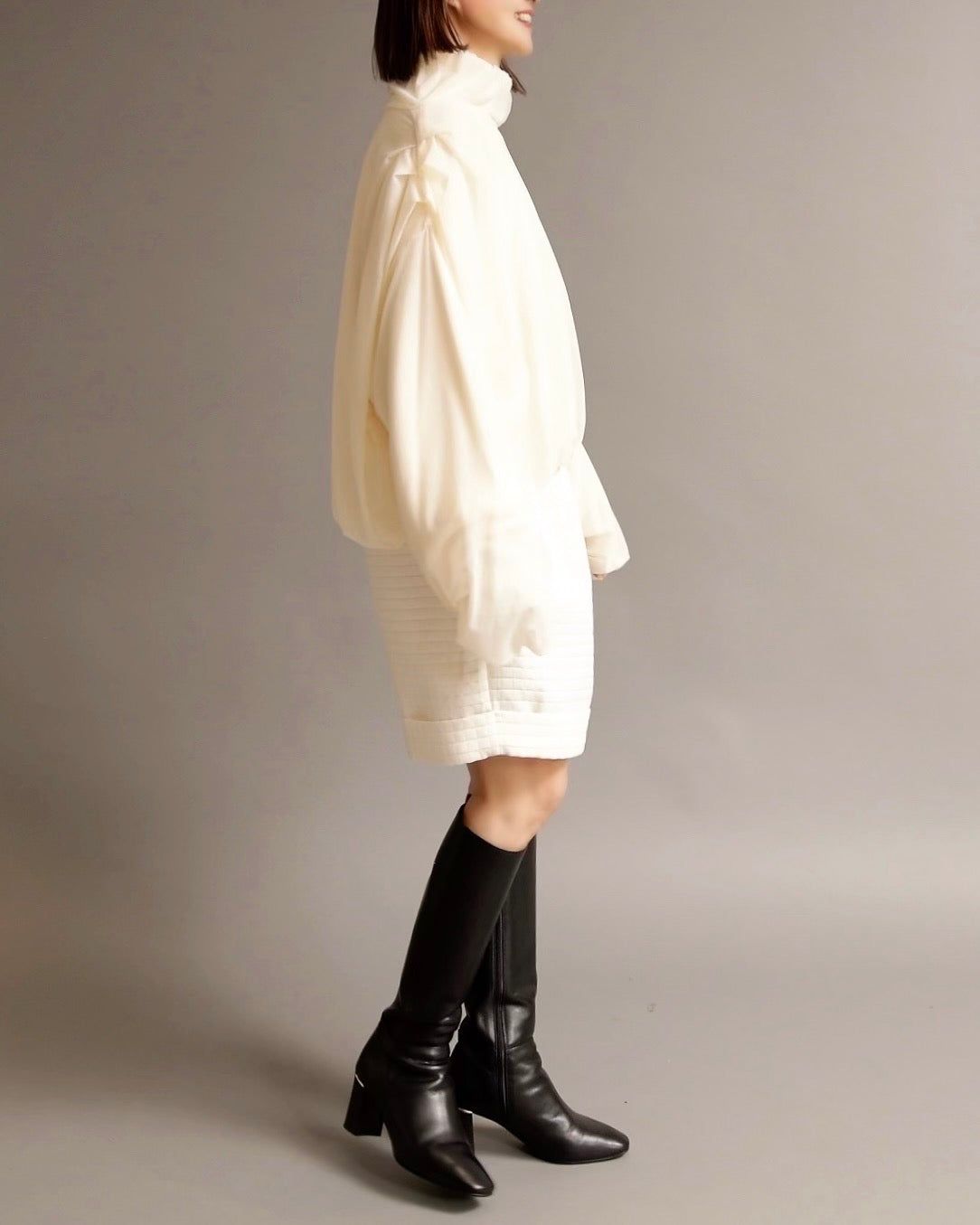 tricot garden knit pullover