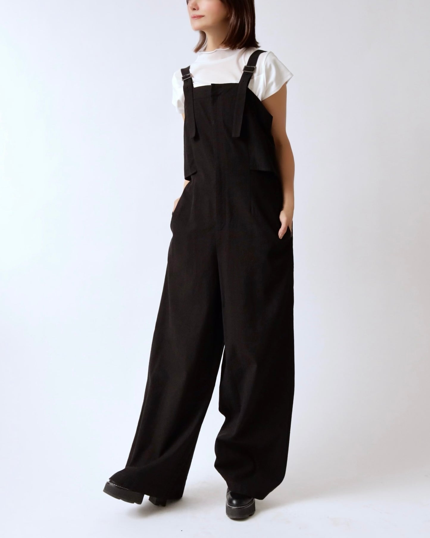 レイヤードビスチェサロペット