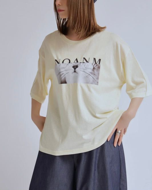 NOAM キャットフォトTee