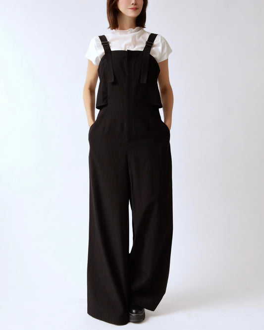 レイヤードビスチェサロペット