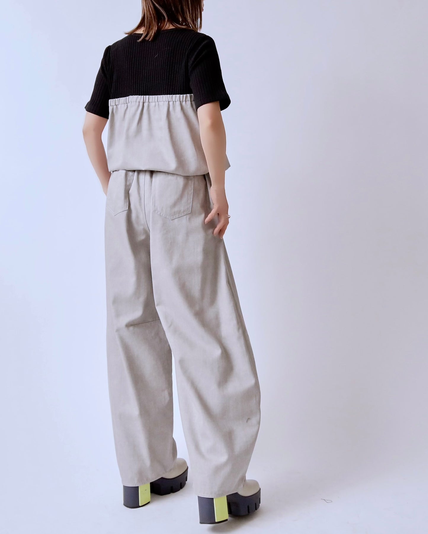 タックバルーン ワイドパンツ