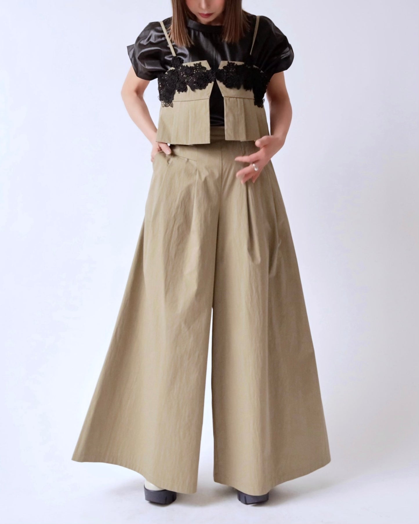 レイヤードキャミトップ