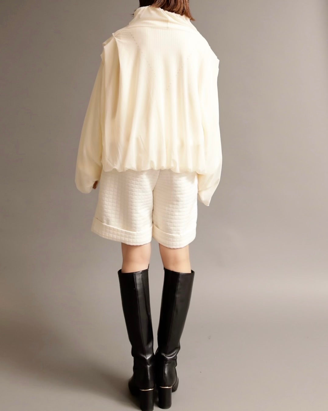 tricot garden knit pullover