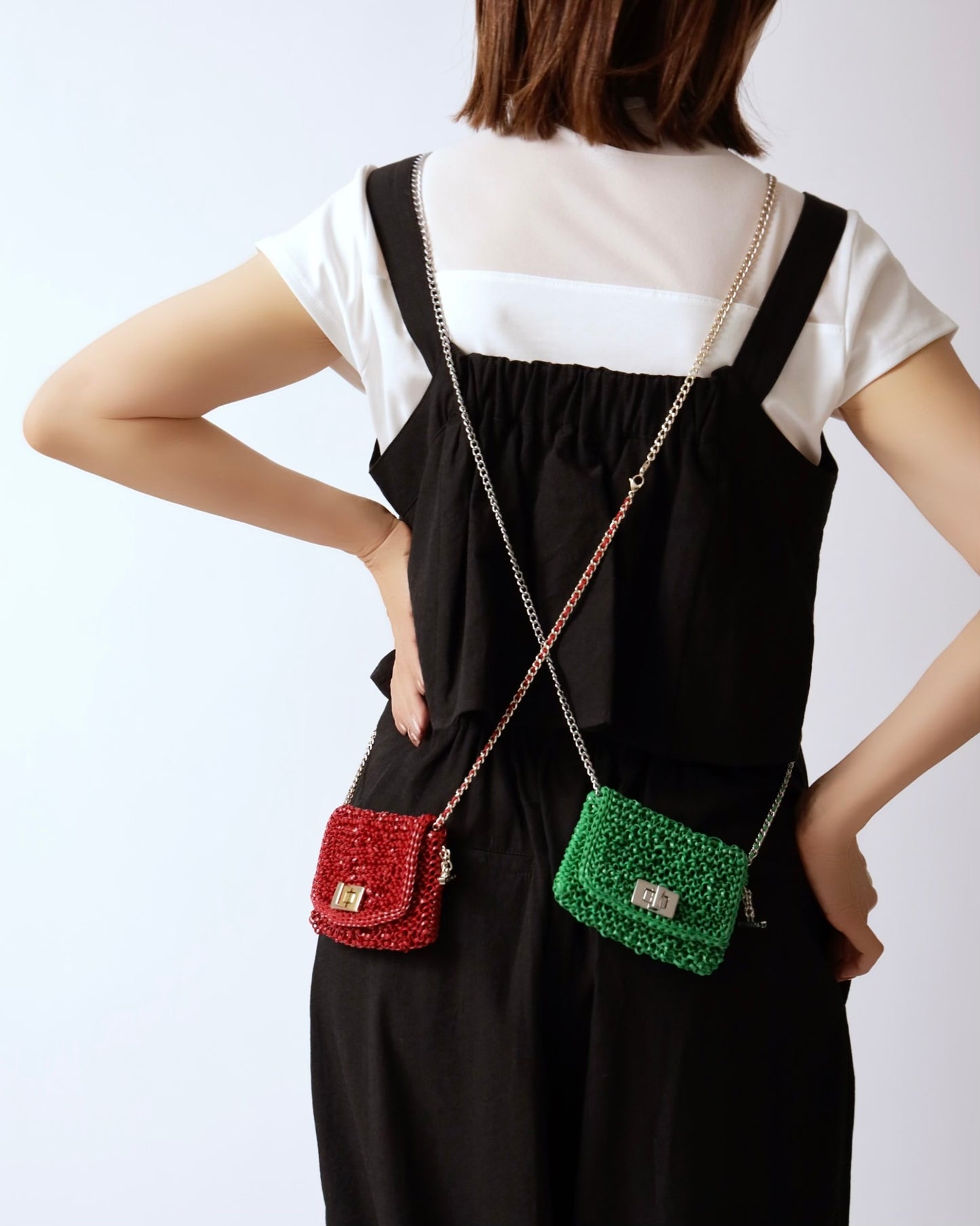 レイヤードビスチェサロペット