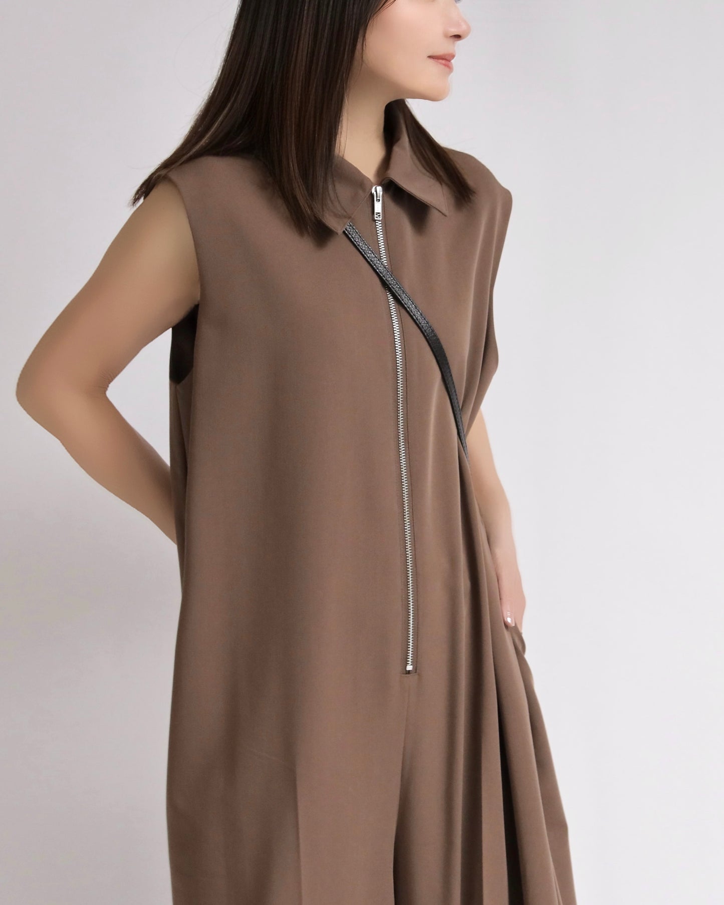 Urban Zip Sleeveless All-in-One