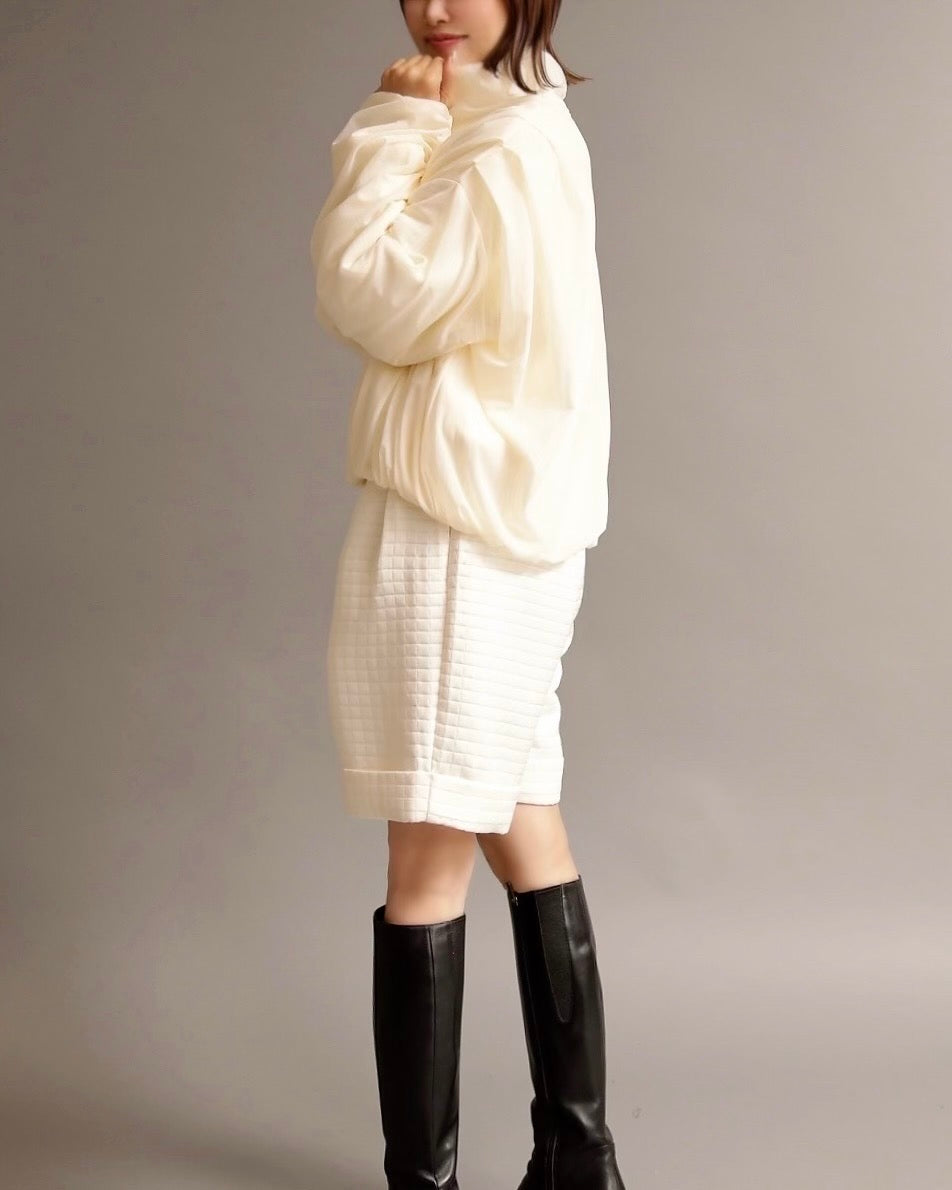 tricot garden knit pullover