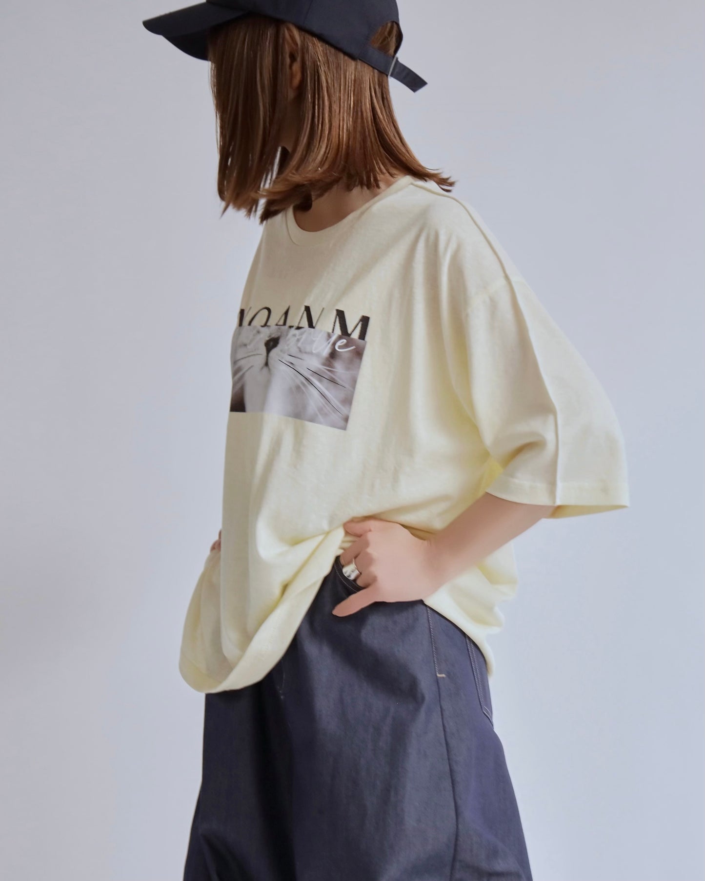 NOAM キャットフォトTee