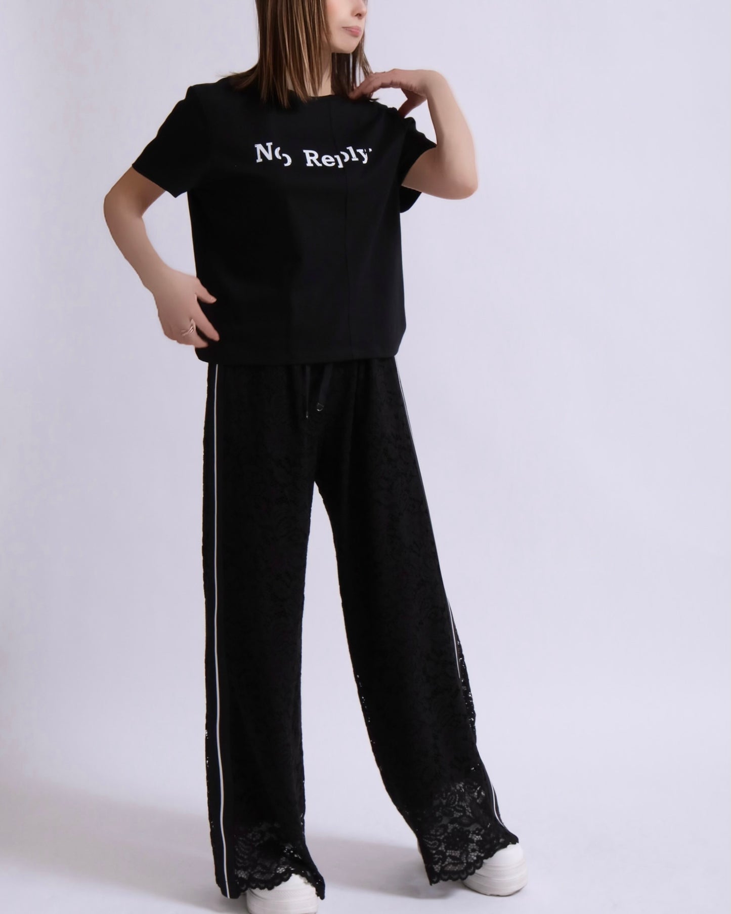 No Reply Minimal Logo Tee