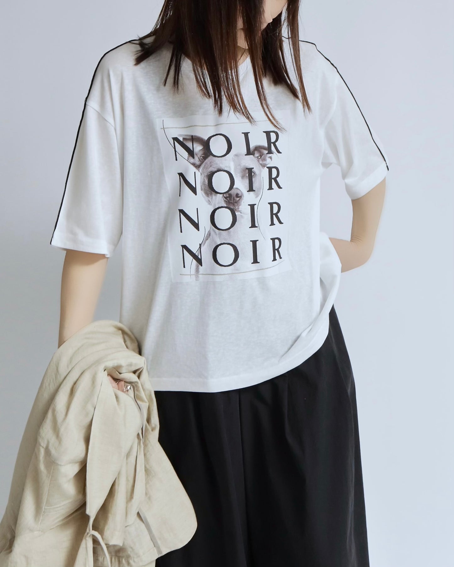NOIR DOG グラフィックT