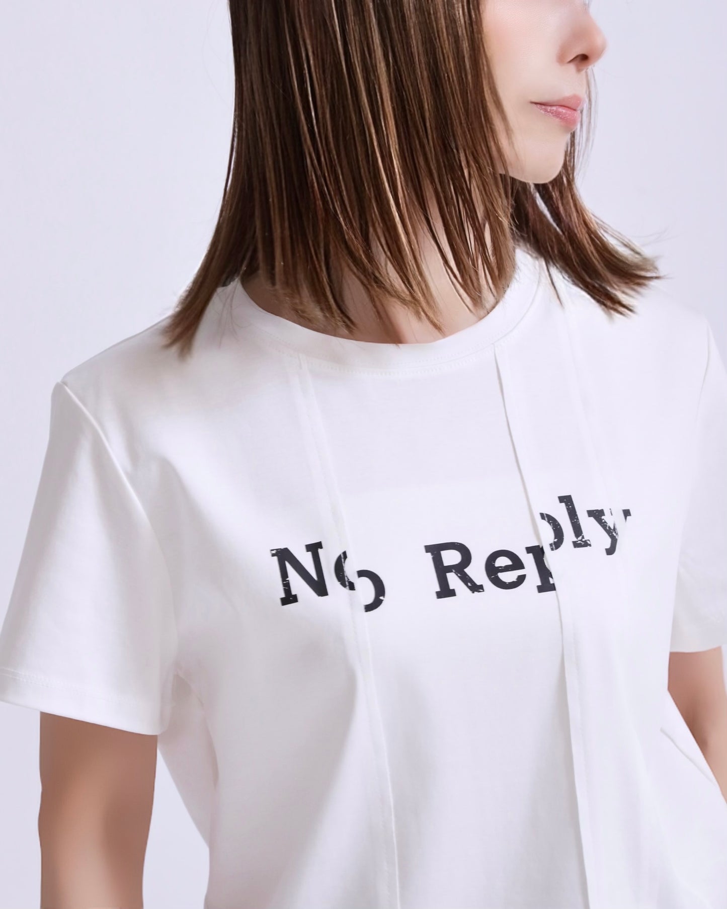 No Reply Minimal Logo Tee