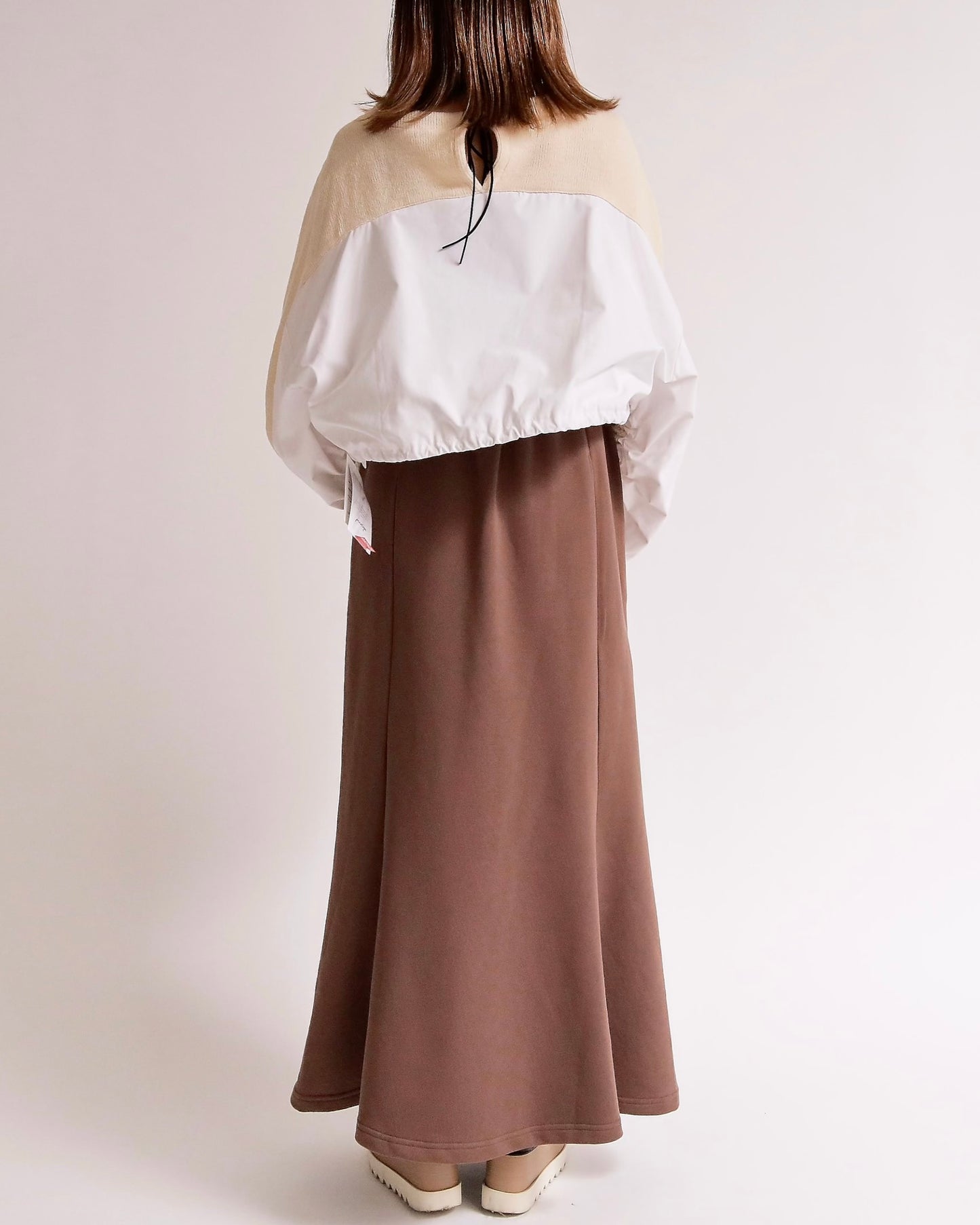 フロントポケット裏毛マーメイドスカート