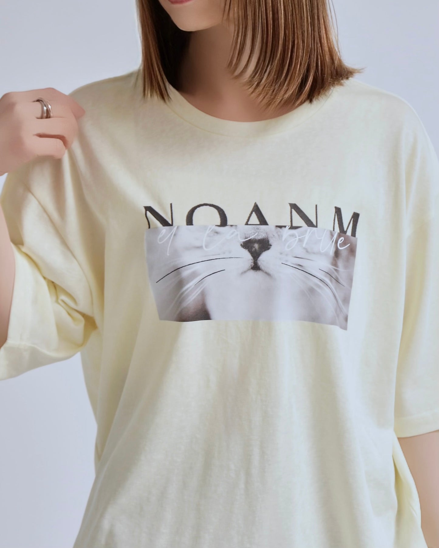 NOAM キャットフォトTee