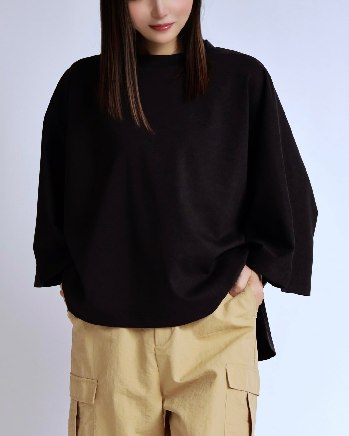 ドルマンスリーブプルオーバー