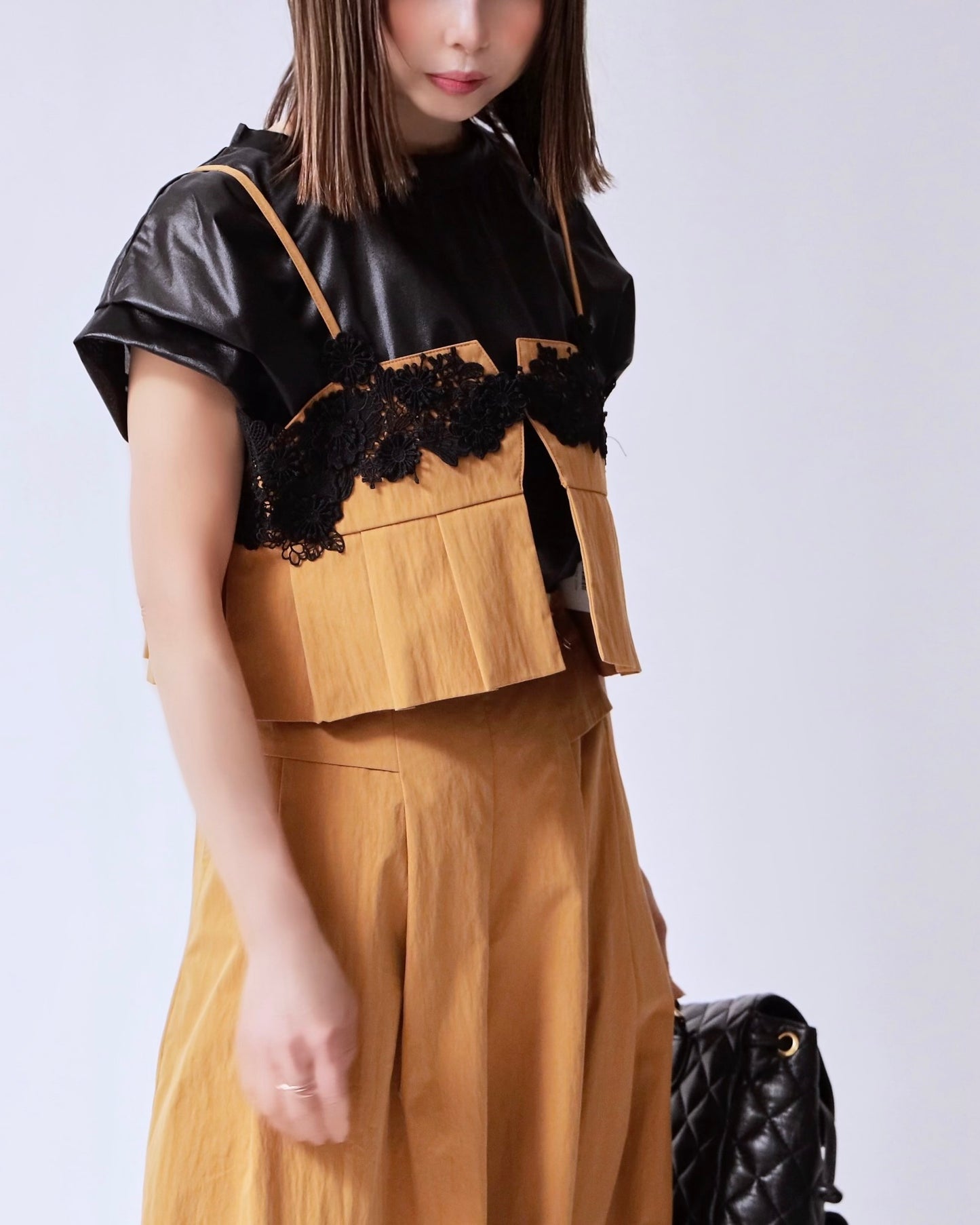 レイヤードキャミトップ