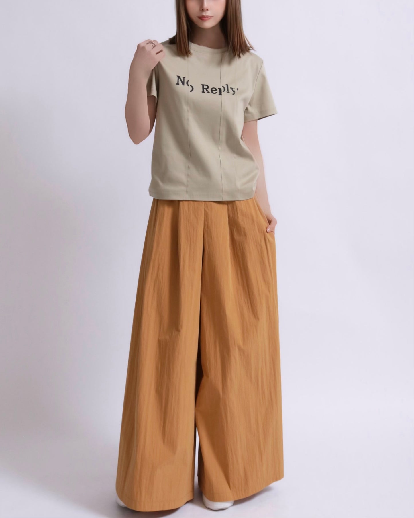 No Reply Minimal Logo Tee