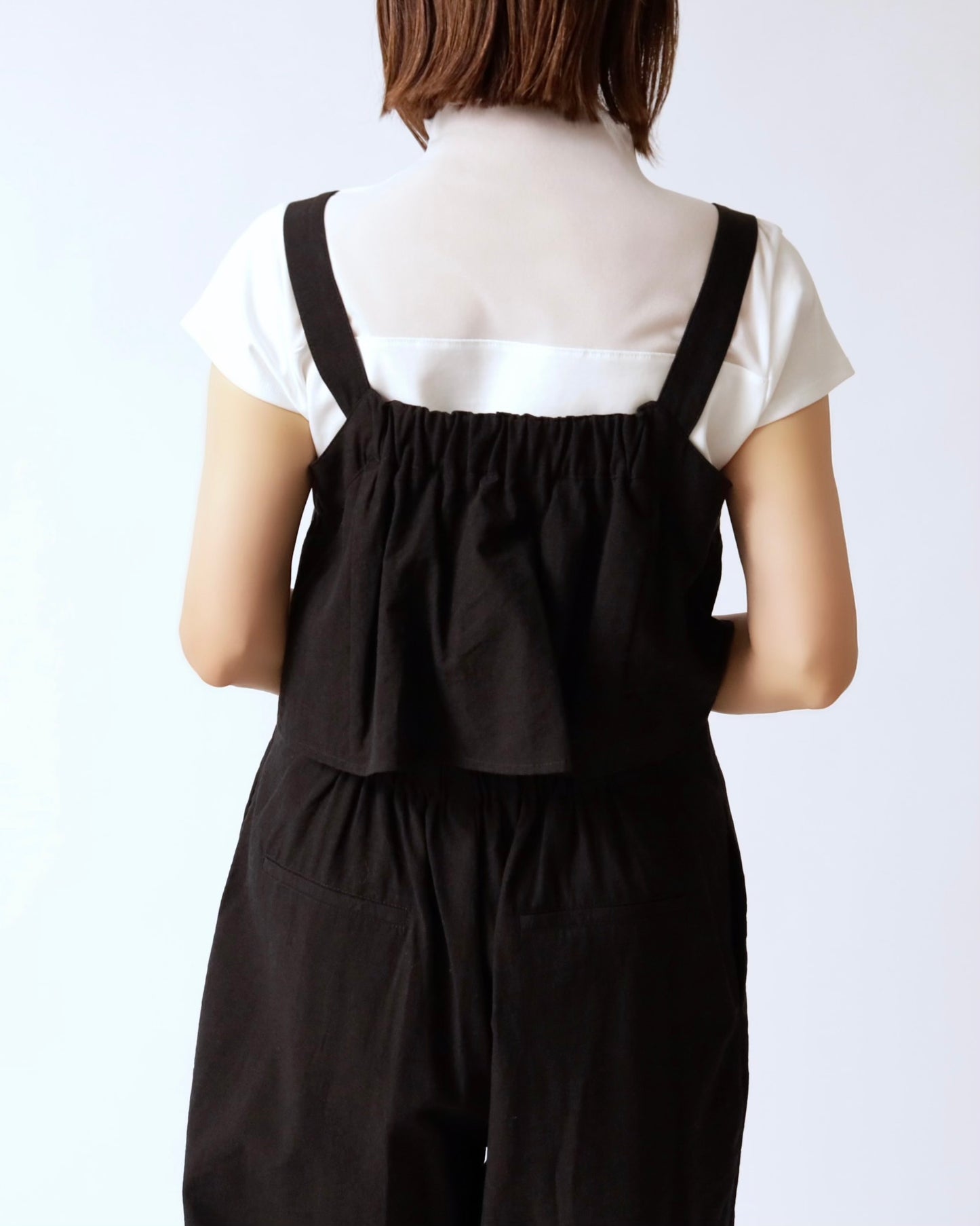 レイヤードビスチェサロペット