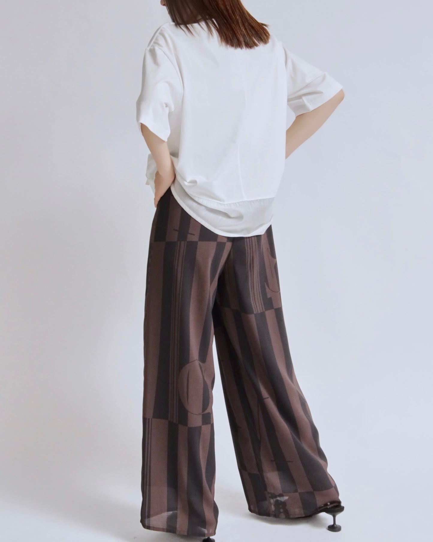 アートライン シアーワイドパンツ