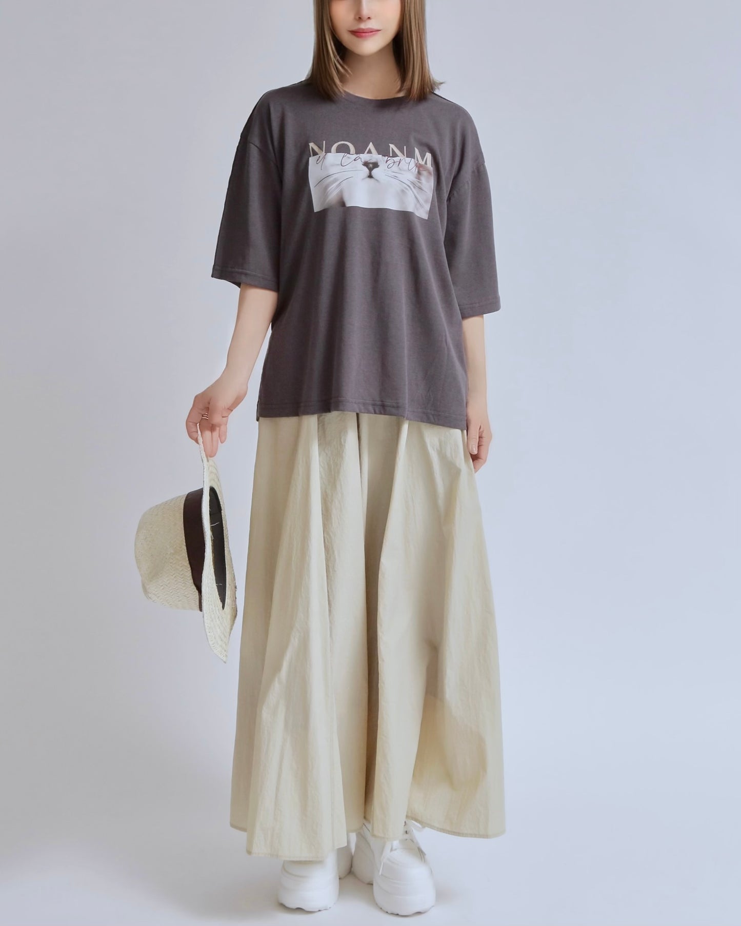 NOAM キャットフォトTee