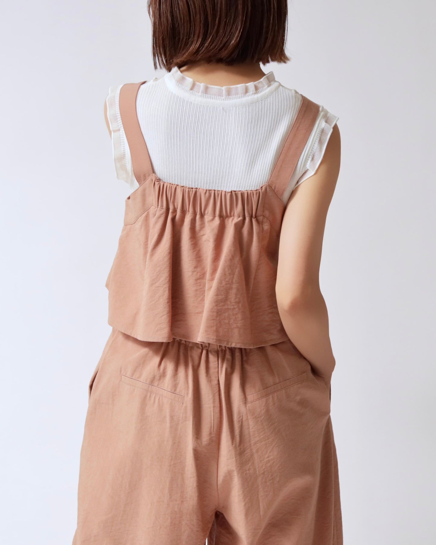 レイヤードビスチェサロペット