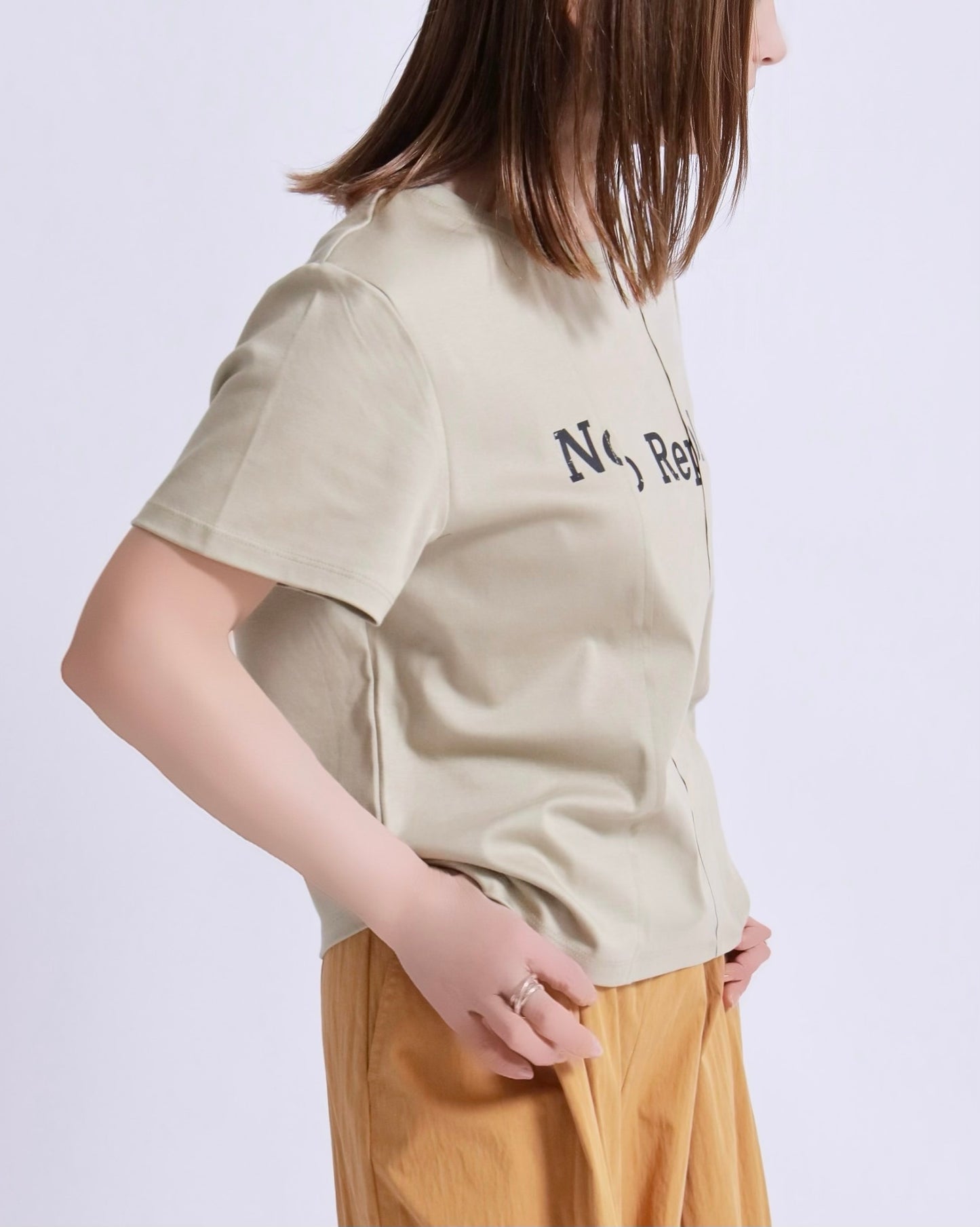 No Reply Minimal Logo Tee