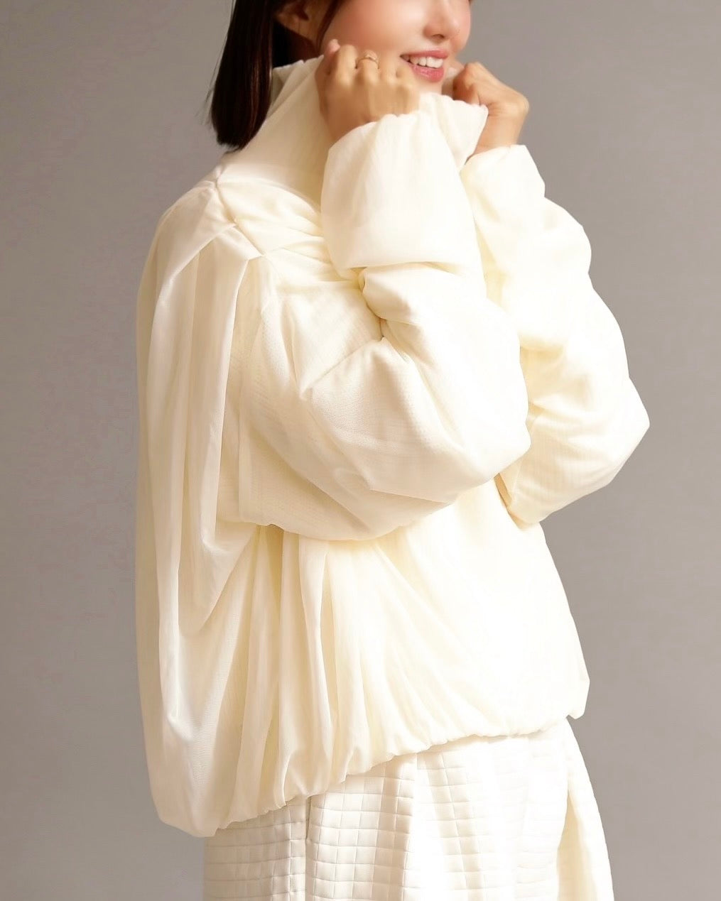 tricot garden knit pullover