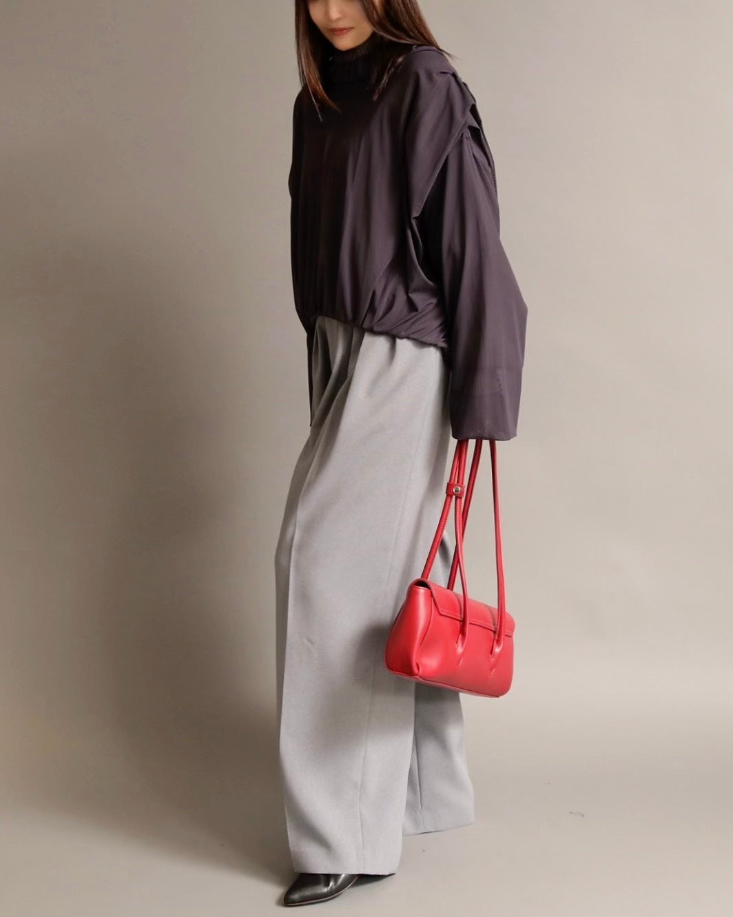 tricot garden knit pullover