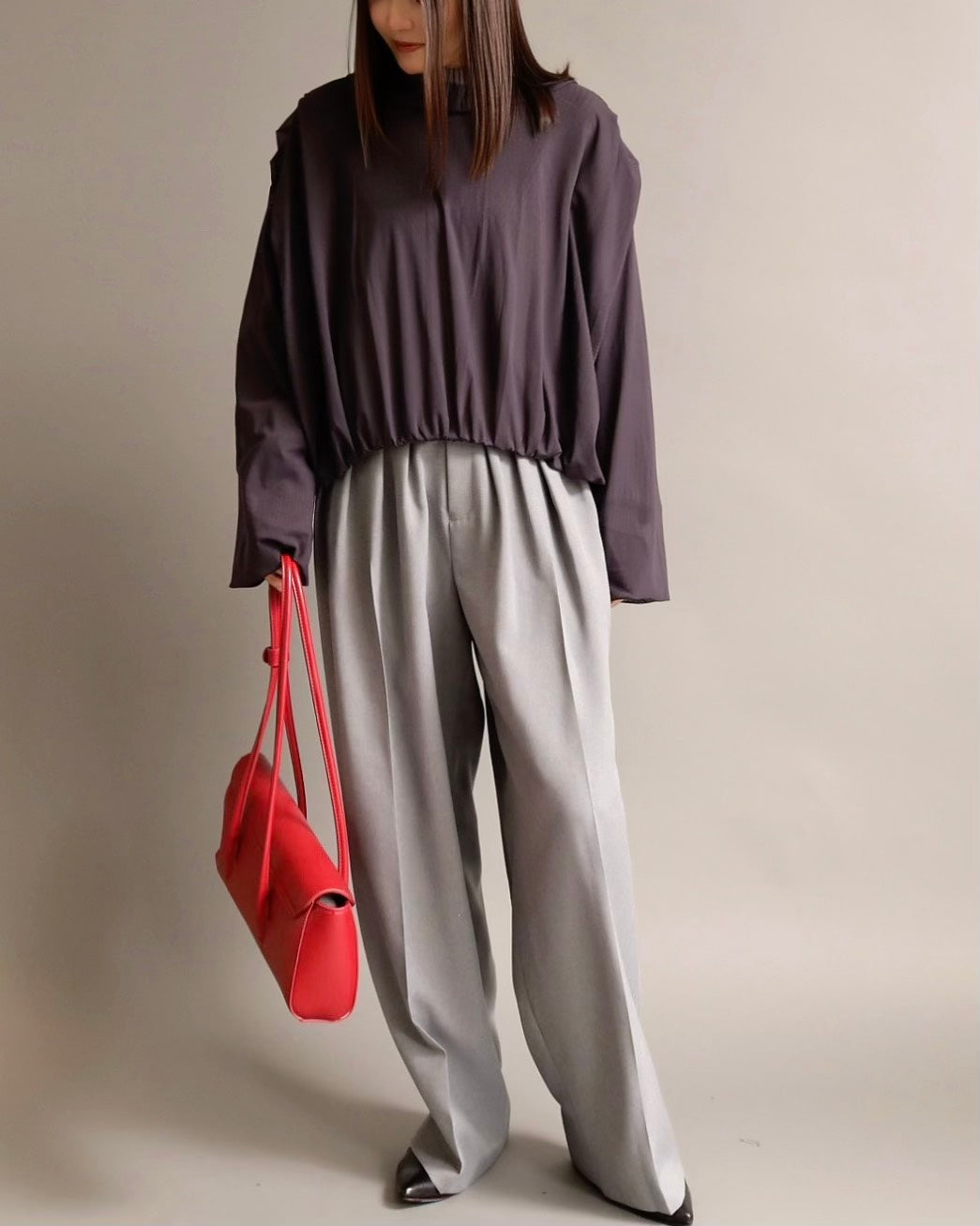 tricot garden knit pullover