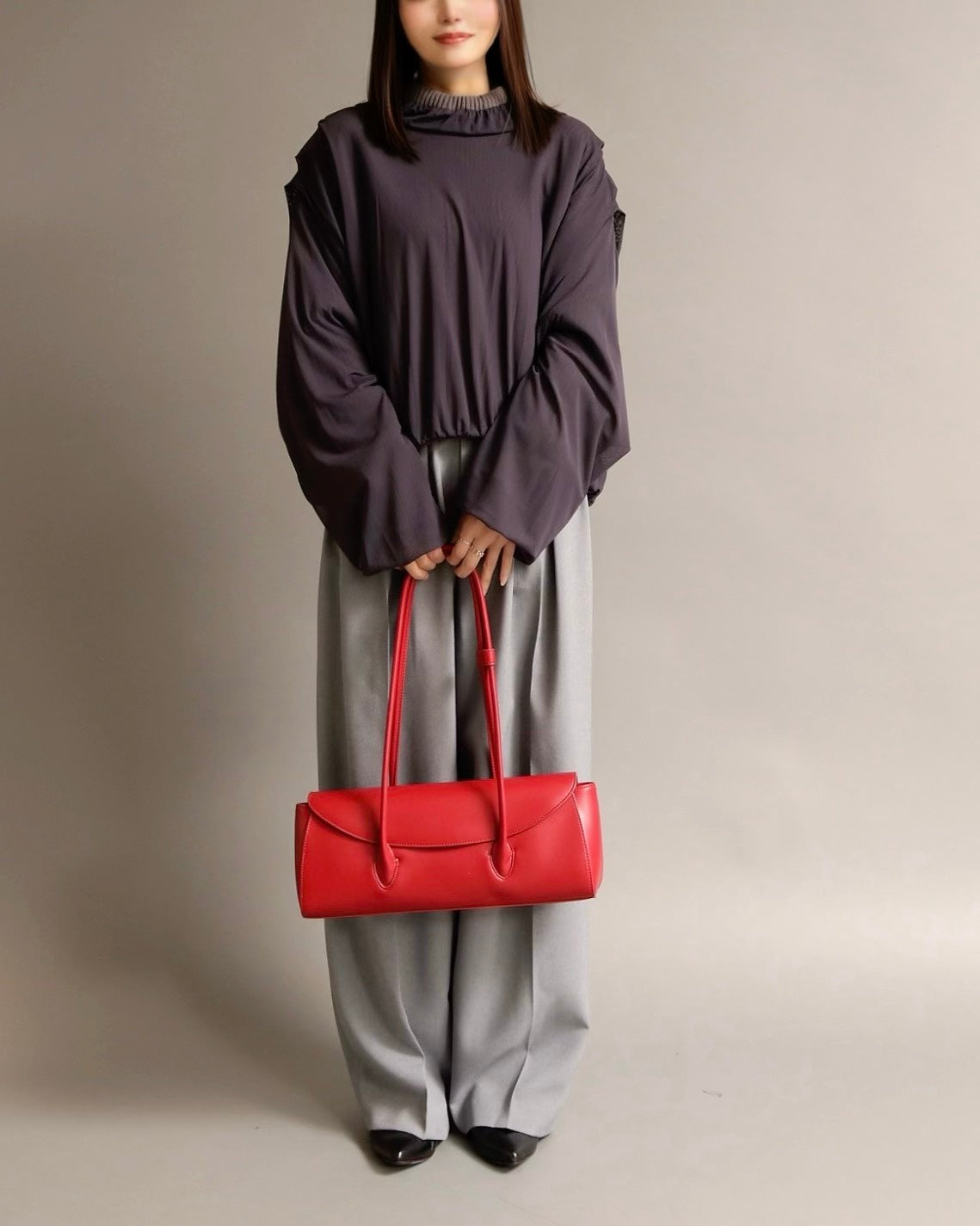 tricot garden knit pullover