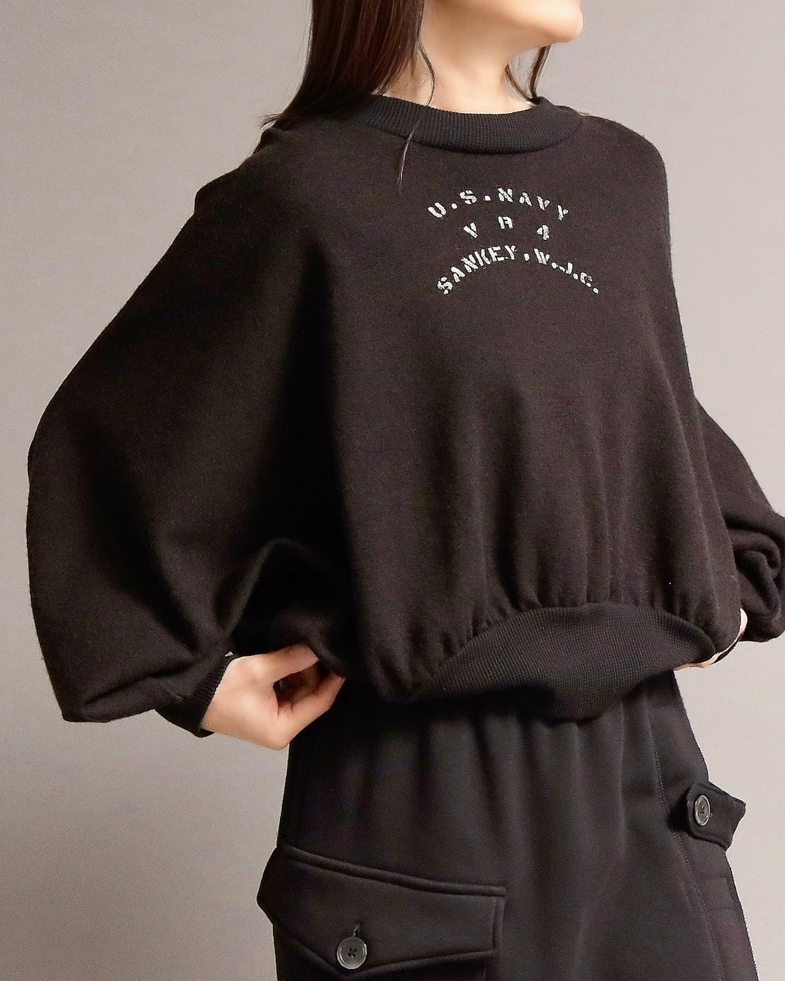 ドルマンスリーブプルオーバー