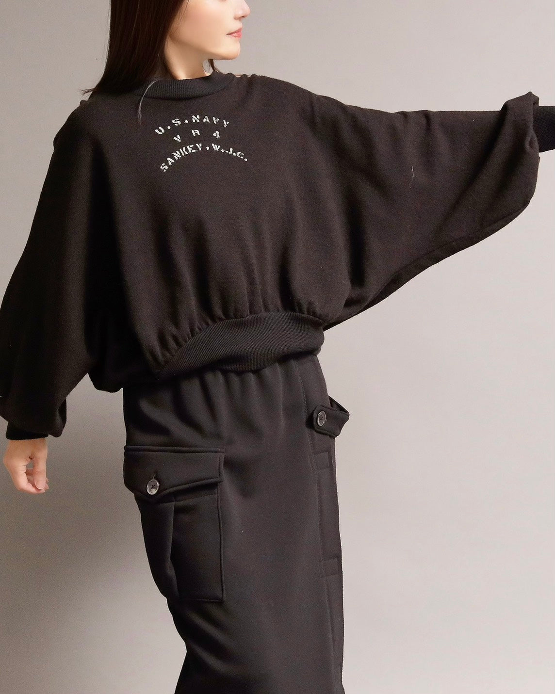 ドルマンスリーブプルオーバー